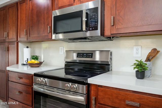 kitchen featuring stainless steel appliances