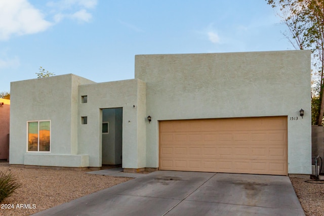 view of pueblo-style house