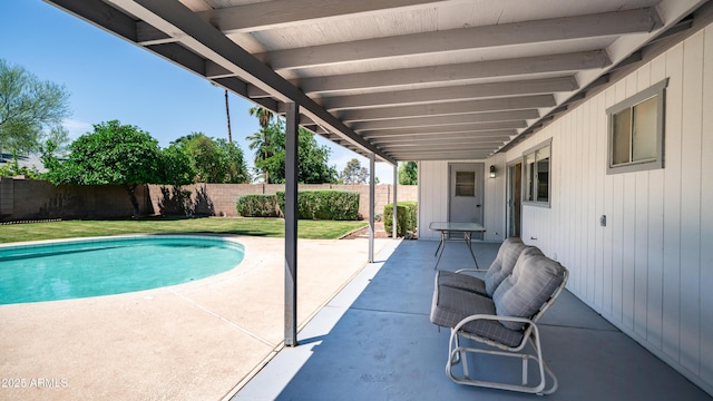 2139 W Obispo Ave, Mesa, AZ 85202 - view of pool with a fenced backyard and a patio area