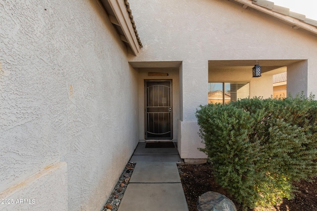 view of property entrance