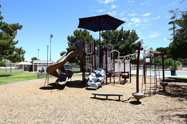 view of community playground