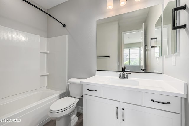 25725 S 230th St, Queen Creek, AZ 85142 - full bath with toilet, vanity, and washtub / shower combination