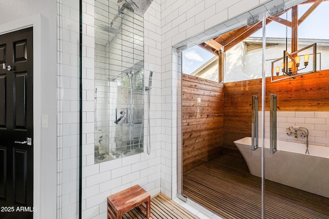 bathroom with a bathtub