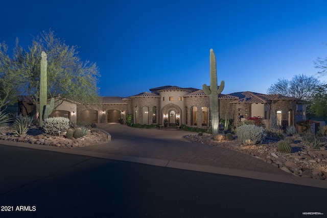 9161 E Superstition Mountain Dr, Gold Canyon, AZ 85118 - view of mediterranean / spanish-style house