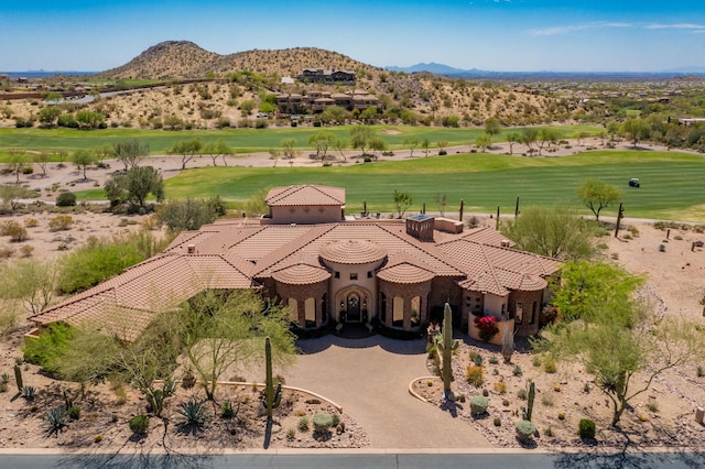 9161 E Superstition Mountain Dr, Gold Canyon, AZ 85118 - drone / aerial view featuring a mountain view
