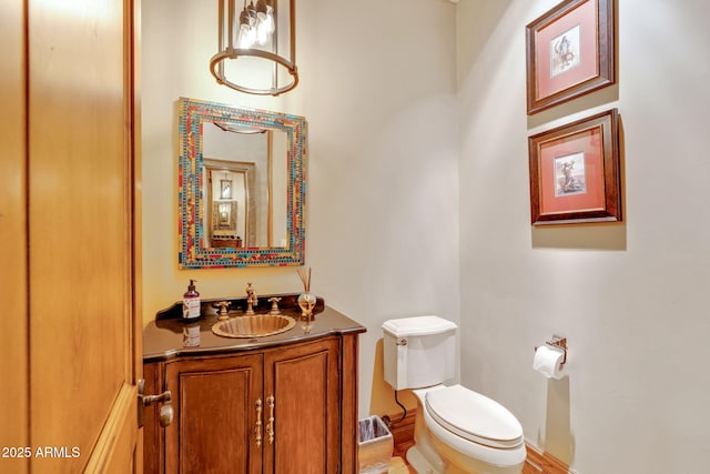 9161 E Superstition Mountain Dr, Gold Canyon, AZ 85118 - bathroom featuring vanity and toilet