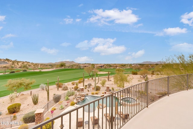 9161 E Superstition Mountain Dr, Gold Canyon, AZ 85118 - balcony with a mountain view