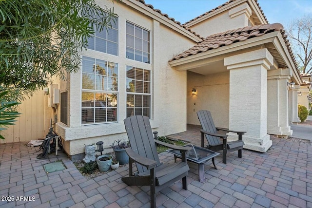 view of patio