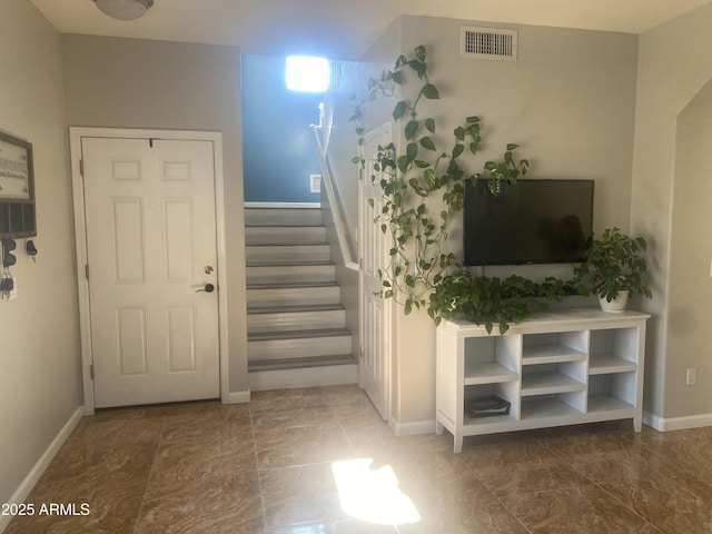 546 E San Carlos Way, Chandler, AZ 85249 - staircase with baseboards