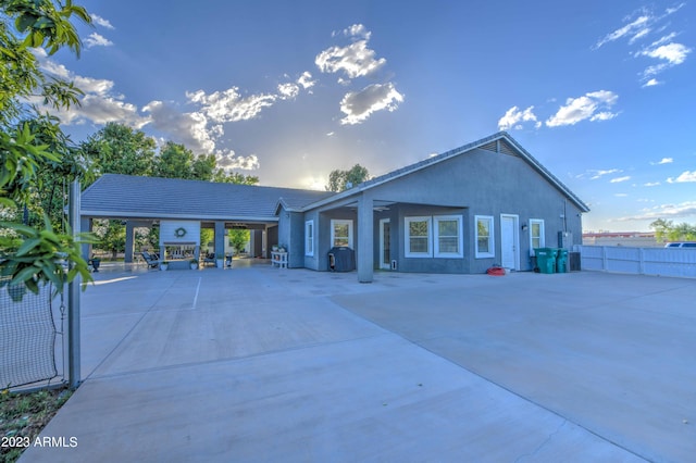22406 S 173rd Way, Gilbert, AZ 85298 - view of building exterior with a carport and driveway