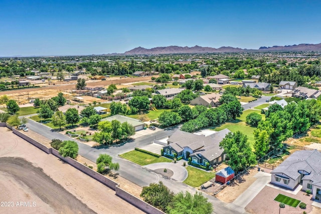 22406 S 173rd Way, Gilbert, AZ 85298 - aerial view of residential area featuring a mountainous background