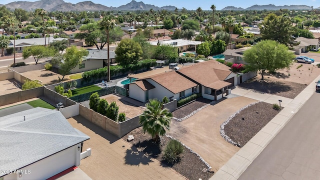 5101 E Paradise Dr, Scottsdale, AZ 85254 - aerial perspective of suburban area with a mountainous background