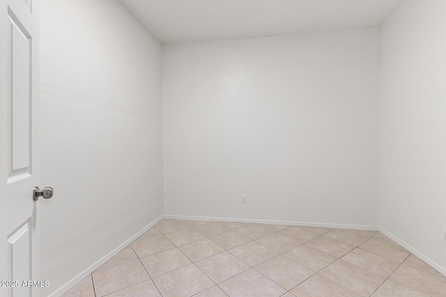 view of tiled empty room