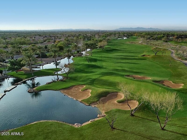 view of property's community featuring a water view