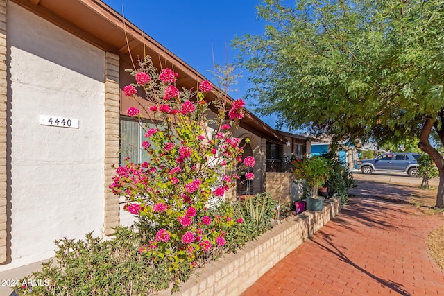 view of property exterior