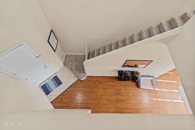 entryway featuring wood finished floors