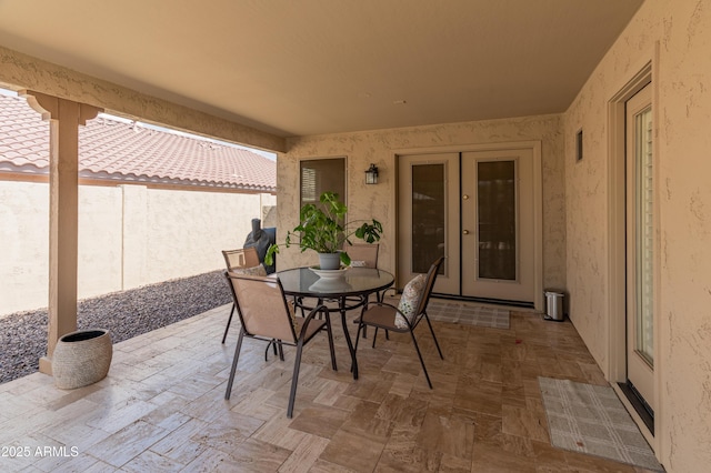 12712 W Milton Dr, Peoria, AZ 85383 - view of patio / terrace featuring outdoor dining space