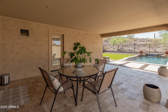 12712 W Milton Dr, Peoria, AZ 85383 - view of patio with outdoor dining area