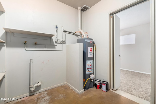 utilities with gas water heater