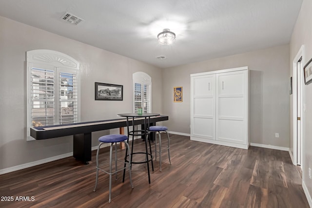 2714 N 63rd St, Mesa, AZ 85215 - dining area featuring dark hardwood / wood-style flooring