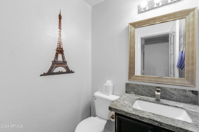 10847 E Forge Cir, Mesa, AZ 85208 - half bath featuring vanity and toilet