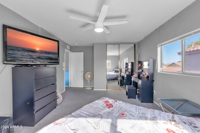 10847 E Forge Cir, Mesa, AZ 85208 - bedroom featuring a closet and ceiling fan
