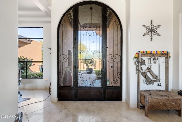 entryway with a healthy amount of sunlight