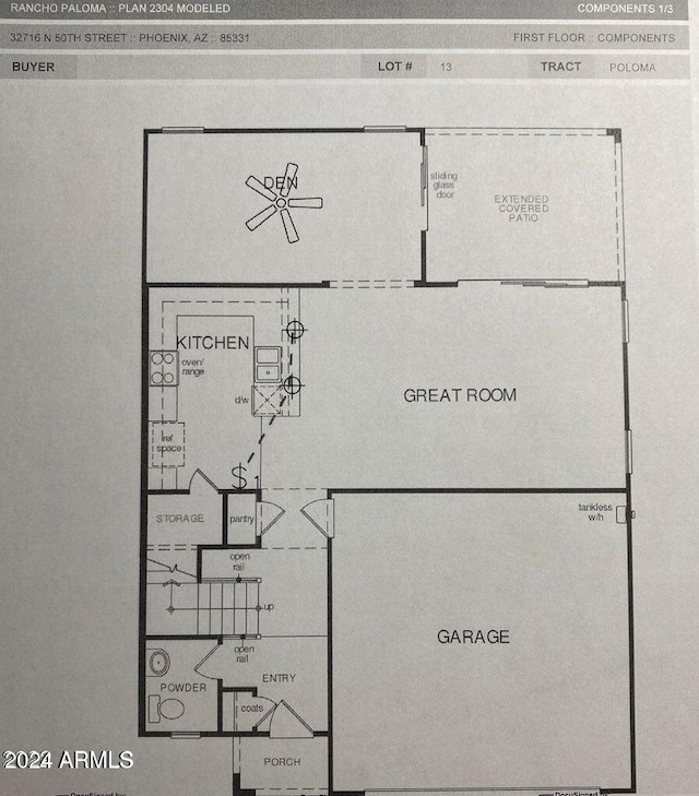 floor plan / room layout