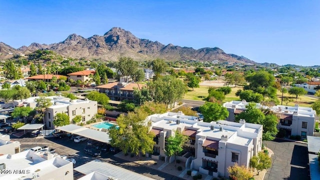 7300 N Dreamy Draw Dr Unit 202, Phoenix, AZ 85020 - aerial view of residential area featuring mountains