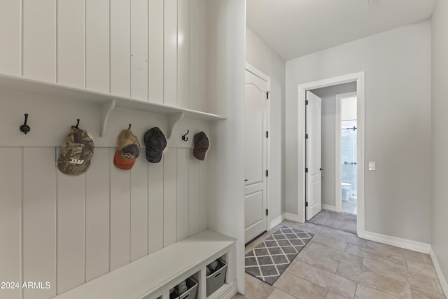 view of mudroom