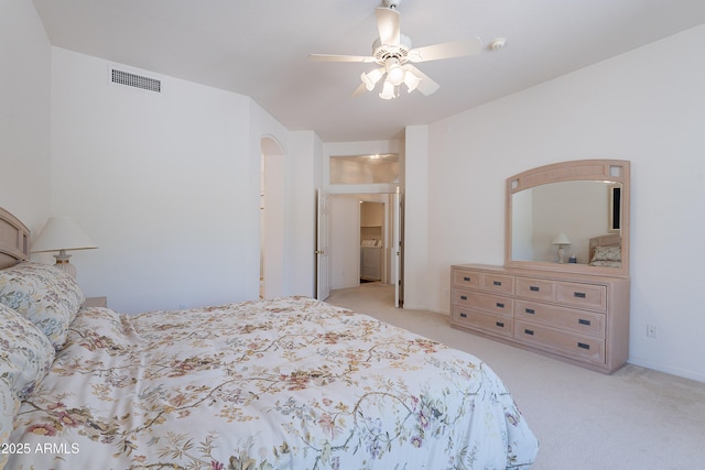 14806 E Lookout Ledge, Fountain Hills, AZ 85268 - carpeted bedroom featuring a ceiling fan