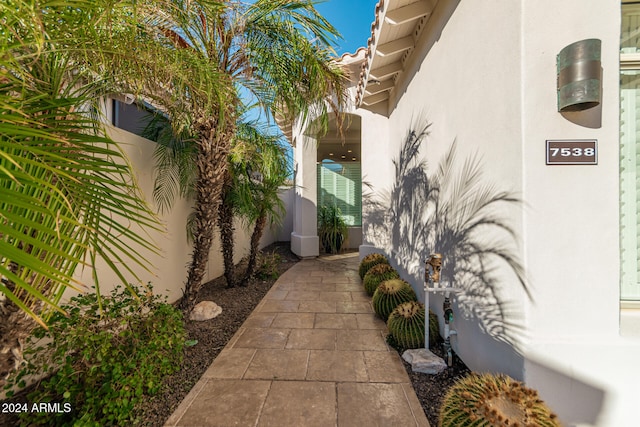 view of property entrance