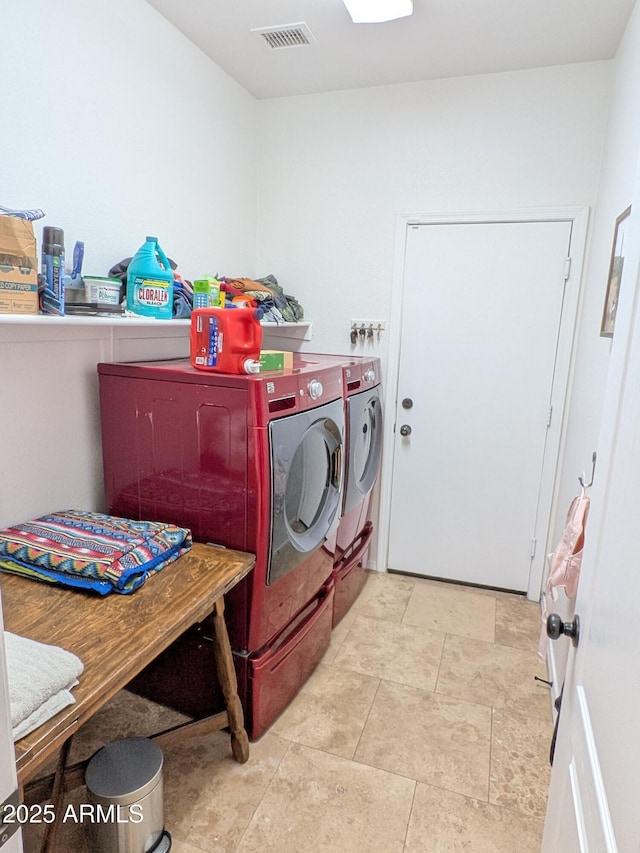 11424 S Obispo Dr, Goodyear, AZ 85338 - laundry area with washing machine and clothes dryer