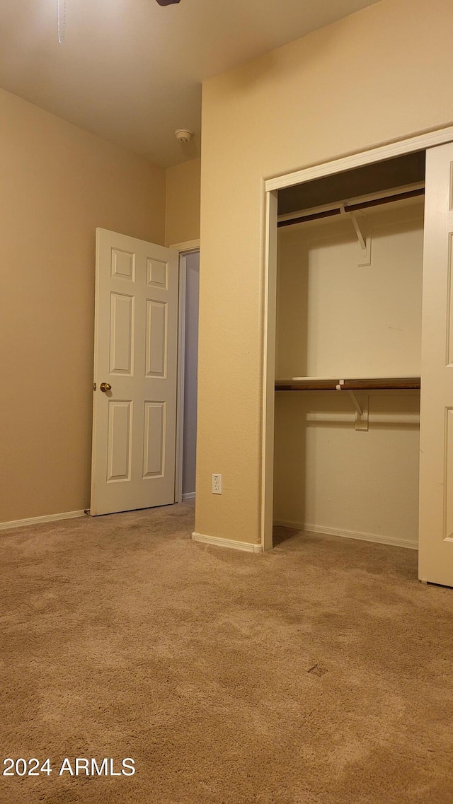 3347 W Steinbeck Dr, Anthem, AZ 85086 - unfurnished bedroom with a closet, carpet, and baseboards