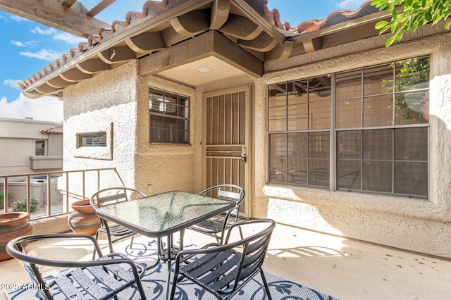 view of patio / terrace