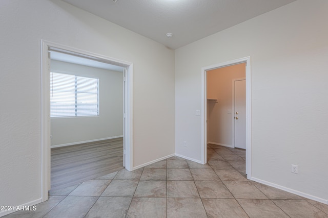 view of tiled empty room