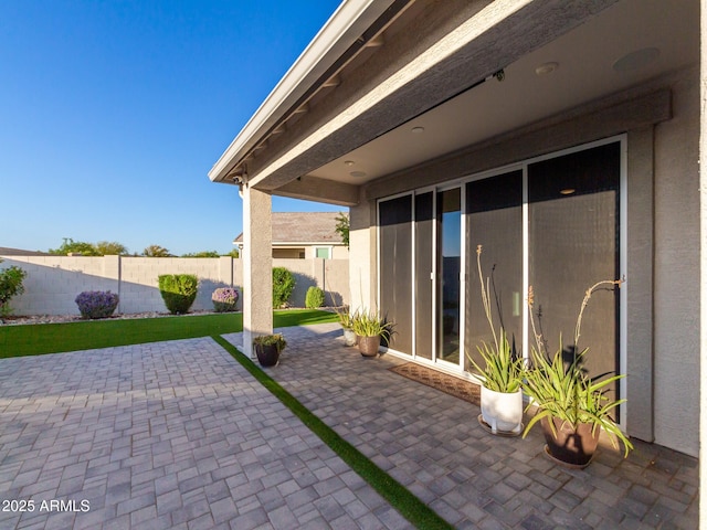 view of patio