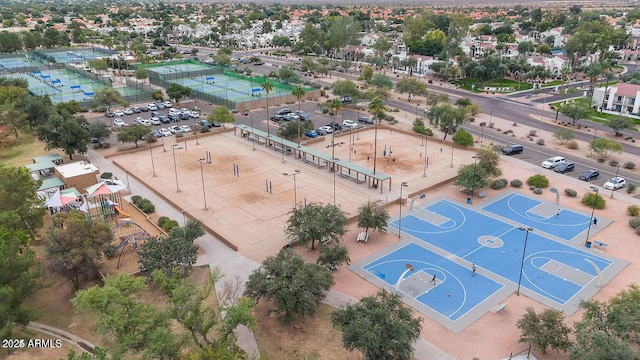 drone / aerial view