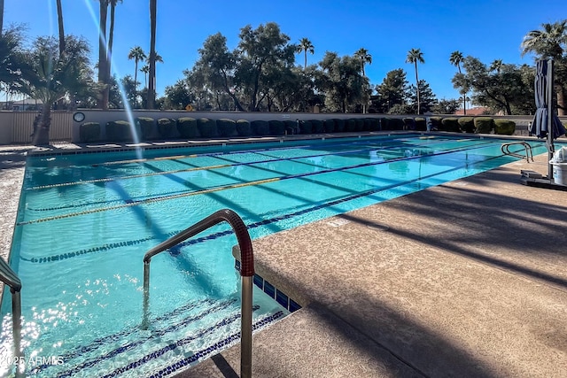 view of swimming pool