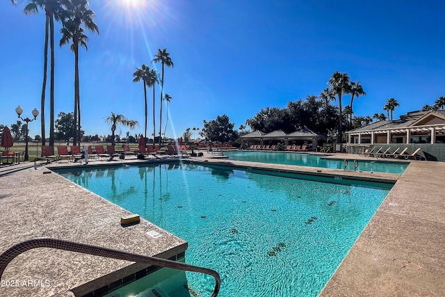 view of swimming pool