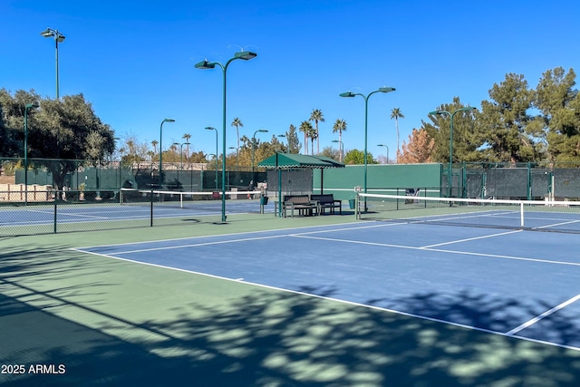 view of sport court with basketball court