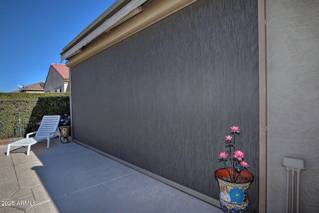 exterior space featuring a patio area