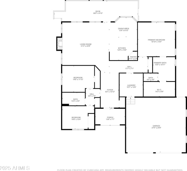 1420 S Haystack Rd, Taylor, AZ 85939 - view of home floor plan