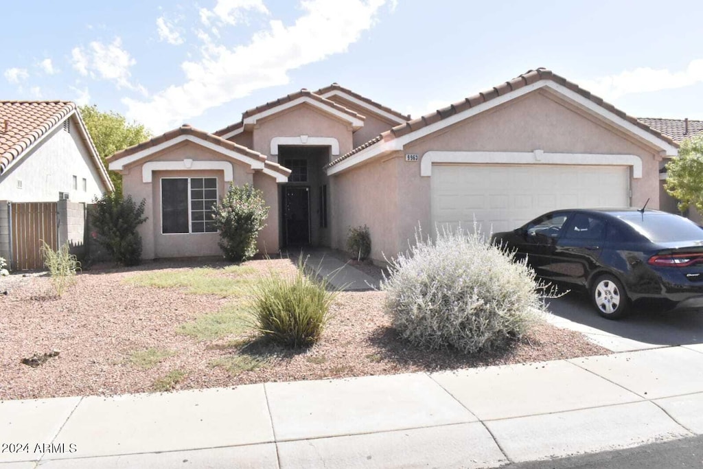 ranch-style house with a garage