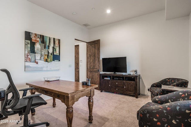 9216 E Sky Line Dr, Scottsdale, AZ 85262 - office with light carpet