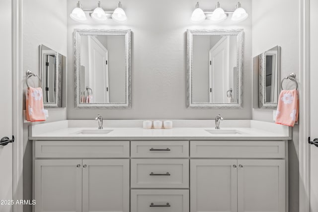 5415 E Chaparosa Way, Cave Creek, AZ 85331 - bathroom with double vanity