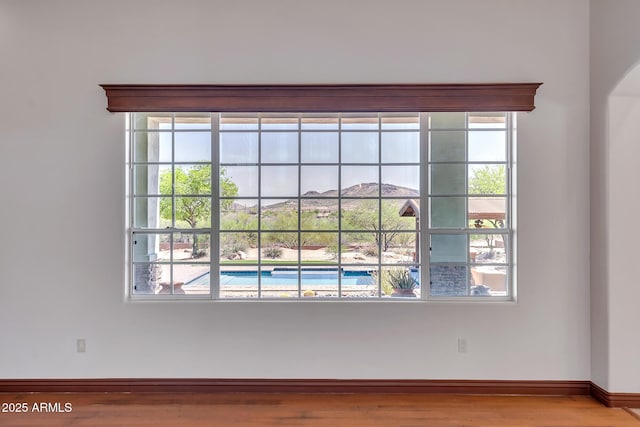 1925 W Tanya Trl, Phoenix, AZ 85086 - detailed view of baseboards and wood finished floors