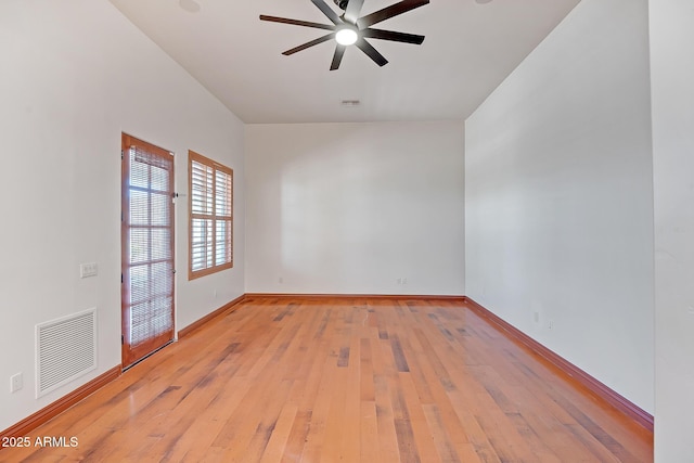 1925 W Tanya Trl, Phoenix, AZ 85086 - unfurnished room featuring a ceiling fan and light wood finished floors