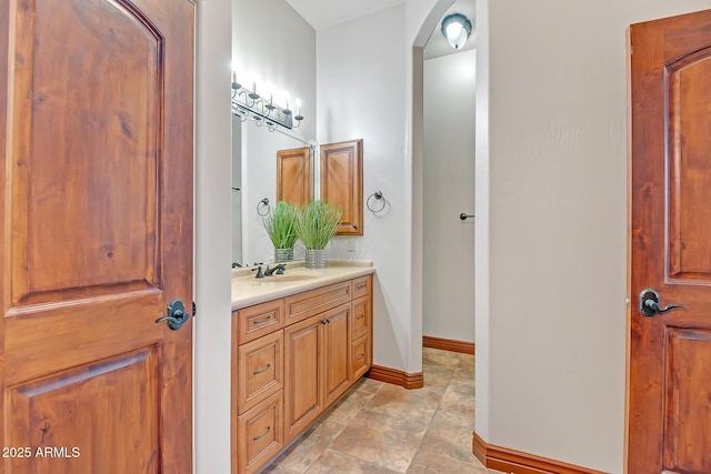 1925 W Tanya Trl, Phoenix, AZ 85086 - bathroom featuring vanity and baseboards