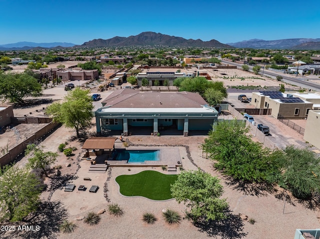 1925 W Tanya Trl, Phoenix, AZ 85086 - aerial view of residential area with a mountain backdrop